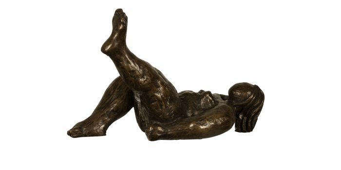 sculpture bronze femme nue