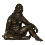 sculpture femme nue bronze